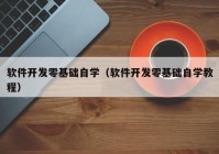 软件开发零基础自学（软件开发零基础自学教程）